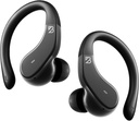 Back Bay Audio - Earbuds sem fio do corredor fones de ouvido Bluetooth para esportes, Hook Over The Ear Buds, Baixo profundo, Enrole em torno de fones de ouvido com earhooks para correr, Auscultadores sem fio de treino para o ginásio