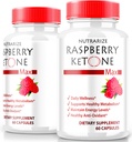 (2 Pack) Raspberry Ketone Cápsulas, Framboesa Oficial Cetona para perda de peso, Fórmula Keto All-Natural para desbloquear o seu corpo e Fitness Objetivos, FramboesaKetone 1200MG Suplemento, Comentários (120 Cápsulas)