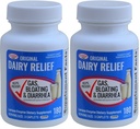 Lactase Enzima 360 Caplets Genéricos Lactaid Força Original