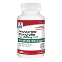 Qualidade Escolha Glucosamina 1500 mg com condroitina e HSH Junta e Cartilagem Suplemento dietético saudável em 120 frascos de comprimidos (3 embalagem)