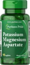 Pride Potássio de Puritano Magnésio Aspartato-90 Caplets