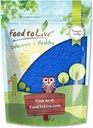 Comida para viver azul espirulina em pó, 3 libras — Puro cru azul-verde extrato de algas, Kosher, Vegan, Não-irradiado, Rico em Phycocianina, Ótimo para sucos, smoothies, batidos, bebidas, e corante de alimentos