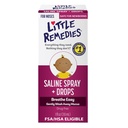 Poucos remédios narizes gotas de spray salino, 1 Fl Oz