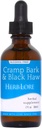 Herb Lore Cramp Bark & Black Haw Tintura – álcool livre líquido ervas menstruais Cramp Suplemento gotas para Cramps período, tensão muscular e suporte uterino (2 fl oz)