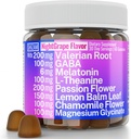 SHIZAM Valerian Root Camomila Gummies, Ajuda para a calma e estresse para crianças e adultos, Cápsulas Tincture Extract Drops Pills Chewables chá líquido Alt, Suplemento, Valarian Roots orgânico sono 500mg Herb