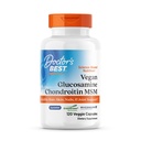 Médicos BEST Vegan Glucosamine Chondroitin HSH, Cabelo saudável, Pele, unhas, & Apoio Conjunto, Não-GMO, Glúten livre, Soy Free, Vegan 120 Veggie Cápsulas