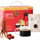 SamSiDae Tonic vermelho coreano Ginseng – raizes crescidas de 6 anos com Jujube & Cornus Extract – suplemento de ervas sem cafeína – apoia energia e saúde imune – 20 pouches diários convenientes