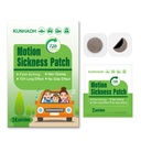 Motion Sickness Patches, Sea Sickness Patch com Waterproof e Não Drowsy 24 Contagem