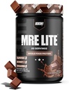 REDCON1 MRE Lite todo o alimento proteína em pó, Chocolate - Baixo Carb & Whey livre de substituição de refeições com misturas de proteína animal - Suplemento fácil de digerir feito com óleos MCT (20 Servões)