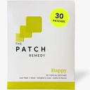 O Patch Remedy Happy Patch □ 5-HTP, L-Theanina, Rhodiola, Inositol, B6, Vitamina D3 □ 30 Patches