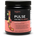 LEGION Pulse Pre Treino Suplemento - Todos os óxidos nátricos naturais Pré-treino Beber para aumentar a energia, Creatina livre, naturalmente adoçado, Beta Alanine, Citrulina, Alpha GPC (cafeína livre de doces azedo)