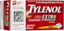 Contagem de Liever & Redutores de Febre-100 da dor extra do tilenol