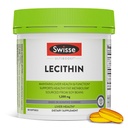 Swisse Soy Lecithin 1200mg Cápsulas Softgels Mantendo a Saúde e Função do Fígado *    , Suporta Metabolismo de Gordura * , Suplemento de Lecitina de Colina 1200 mg , 180 Softgels