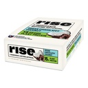 Rise Pea Protein Bar - Chocolately Coco Bar & Protein Snack 15g Protein Apenas 5 Ingredientes de alimentos inteiros Não-GMO sem glúten de soja livre