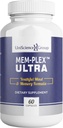 Mem-Plex Ultra, Suplemento de Suporte de Memória Natural com Serina de Fosfatidil, Extrato de Bacopa Monniera e Extrato de Frutas de Café Inteiro de Neurofator, 60 Cápsulas