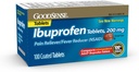 GoodSense 200 mg comprimidos de ibuprofeno, redutor de febre e alívio da dor de dores corporais, dor de cabeça, artrite dor e mais, 100 contagem