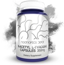Nootropics Depot N-Acetil L-Tirosina Cápsulas de . 350mg . 240 Contagem . NALT . . Suplemento Aminoácido . . Suplemento Natural . . Suporta memória, aprendizagem, foco, níveis de estresse saudável