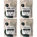 Pó de ervas em pó de selva - Shilajit em pó, Tongkat Ali para homens em pó, Extrato de formiga preta em pó, Extrato de fadogia Agrestis para homens Suplemento