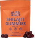 Puro Himalayan Shilajit Gummies para homens e mulheres - 1000mg Autêntico Suplemento Himalayan Gummy - Pastilhas de Testosterona Orgânicas para homens Minerais Trace