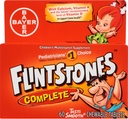Flintstones Multivitamin completo mastigável infantil, 60 Conde