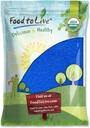 Alimento para viver espirulina azul orgânica em pó, 8 libras – Não-GMO, Puro cru azul-verde Algas Extrato, Vegan, Não-irradiado, Ótimo para sucos, Smoothies, Shakes, Bebidas e Coloração de Alimentos