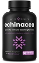 NutraChamps Echinacea Cápsulas 1000mg - 8-in-1 Imune Suplemento de suporte - Echinacea Goldenseal, Vitamina C, Zinco, Ginger, Elderberry - 60 Cápsulas