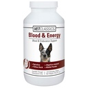 Vet Classics Blood & Energy Support for Dogs, Suporta Endurance with Spirulina, Yellow Dock, & Alfalfa Support Formação de Hemoglobina e Mioglobina, 120 comprimidos mastigáveis