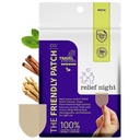Relief Night Patch - 8 Pack Arnica, White Willow Bark, Melatonina, Ashwagandha para dor para manchas de sono para mulheres e homens