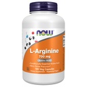 Now Foods Supplements, L-Arginina 700 mg, Nitric Oxide Precursor*, Amino Acid, 180 Veg Cápsulas
