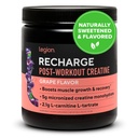 LEGION Recarregue pós Treino Suplemento - Todos Natural Muscle Builder & Recuperação Beba com Creatina Micronizada Monohidrato. Naturalmente adoçado e saboreado, seguro e saudável. (Uva, 60 Servindo)