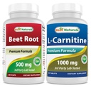 Pó de beterraba 500 Mg & L-Carnitina 1000mg