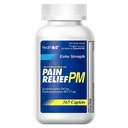 HealthA2Z® Alivio da dor de força extra PM , Acetaminofeno 500mg , Difenidramina 25mg , Reliever dor & Nighttime Sleep Aid , (365 Contagem de 1)