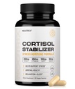Nootrix Cortisol Manager & Stabilizer Supplement Suporta sono profundo, relaxação, saúde e estresse adrenal, 300mg Ashwagandha, Rhodiola Rosea Extract & Apigenin, 90 cápsulas