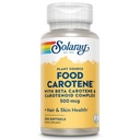 SOLARAY Food Caroteno, Vitamina A 10000 UI – Pele Saudável, Olhos, Antioxidante e Suporte Imune (200 CT)