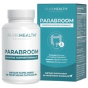 PUREHEALTH INVESTIGAÇÃO Parabroom - Gut Cleanse & Health Supplement - com noz preta, doce Wormwood Pó, Extrato de Azeitona, Folha de Oliva, Alho & cebola - Suporte digestivo para mulheres e homens 60 Cápsulas