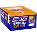SNICKERS Hi Protein Bar - Manteiga de amendoim & Caramel, 2.0 oz, Pacote de 12, Alta Proteína, Saudável para Adultos