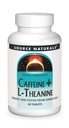Fonte Naturals Cafeína + L-Teanina, Energia e Foco Suporte de Chá Verde* - 60 Comprimidos