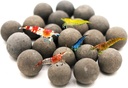 Impressionante Indústrias Betta & Camarão Tourmaline Mineral Balls Aquarium Water Conditioner Mais de 30 elementos melhora a qualidade da água, pH equilíbrio, saúde, cor e criação (20 pacote regular)