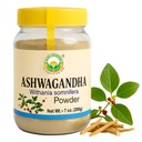 BASIC AYURVEDA Ashwagandha Raiz em pó . Withania Somnifera Herbal em pó para smoothies, tônicas e receitas . Ingrediente ayurvédico natural .