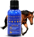 HA4E - Apoio às condições da pele dos cavalos - Ajuda a prevenir a dermatite, a podridão da chuva e o verme - Suplemento homeopático natural altamente eficaz - 300 Comprimidos