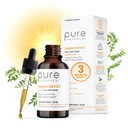 Puro Therapro Rx Vegan D3 + K2 Orgânico 100% lipossomal 10ml Made in USA □ 3 Month Supply □ Absorção máxima vitamina D3 e vitamina K2 Suplementos para homens e mulheres, D3 Vitamina 5000 UI