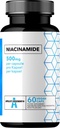 HEGEMONY APOLLO Vitamina B3 (Niacinamida) 500mg - 60 Cápsulas - 2 Mês de Abastecimento para Metabolismo Melhorado e Função Nervo - Suplemento Diet
