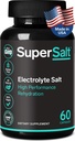 Keto Electrolyte Supplement, Salt Replacement Tablets for Rapid Oral Rehydration & Post Treino Recuperação, Magnésio, Zinco, Sódio, Cobre .