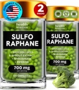 Sulforaphane Supplement Organic Broccoli Sprouts - Sulforaphane Estabilized Kids & Adulto - Florets & Seeds de Brócolis