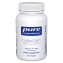 Puro Encapsulamento Cortisol Calm - Suporta Cortisol Saúde & Relaxação - Contém Ashwagandha & L-Teanina - sono descansado - 120 Cápsulas
