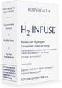 BodyHealth H2 Infundir Comprimidos Moleculares de Hidrogênio, Comprimidos para Beber Água, Magnésio Elementar para Suportar Metabolismo com Água Molecular de Hidrogênio - 60 Comprimidos