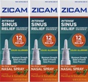 Zicam Intense Sinus Relief, Cooling Menthol & Eucalyptus Pump 0.5 fl oz (Quantidade de 3)