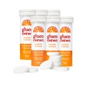 Glucochews Comprimidos de Glucose Laranja – 60 comprimidos (10 por tubo, 6 tubos de bolso) – 3.8g Glucose de Ação Rápida Cada – Aumenta a Energia e Sangue Açúcar – Sem Glúten, Livre de Gordura, Sem cafeína