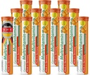 T&D alemão Multvitamin 10 Vitaminas - 240 Vegan Bebida Comprimidos Efervescentes - sabor laranja - Made in Germany
