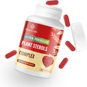 Suplemento dietético com esterol de plantas, arroz de levedura vermelha, citrinos Bergamot e Garlice
